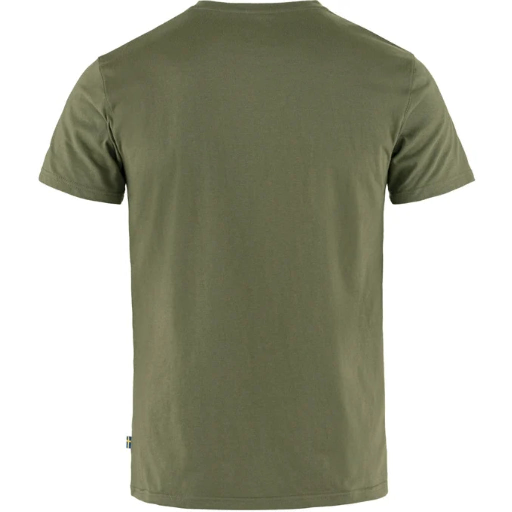 Fjällräven Logo T-Shirt - Herre - Laurel Green