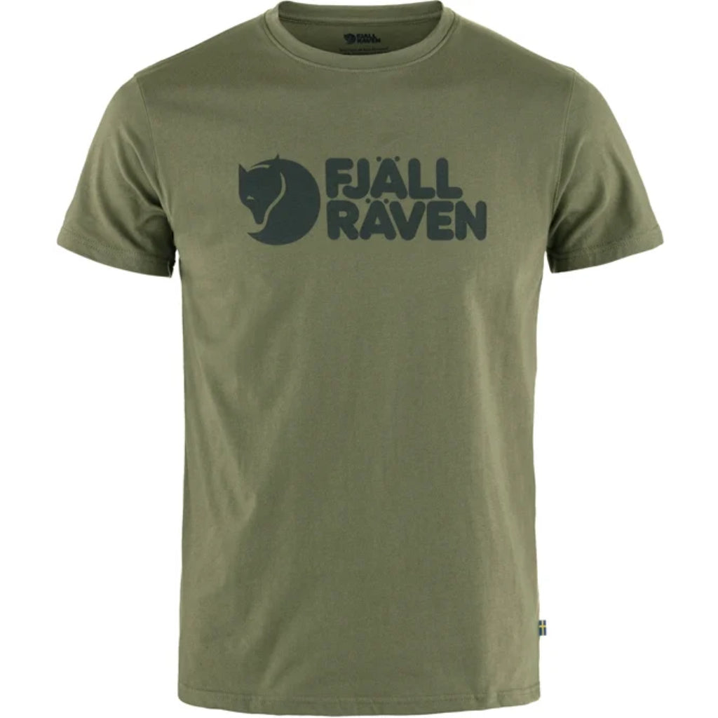 Fjällräven Logo T-Shirt - Herre - Laurel Green