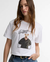 Barbour Mariana T-Shirt - Dame - Hvid