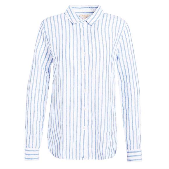 Barbour Marine Shirt - Dameskjorte - Allure Blue