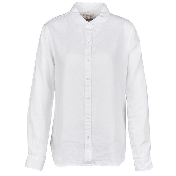 Barbour Marine Shirt - Dameskjorte - Hvid