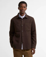 Barbour Marltown Tailored Overshirt - Herre - Dark Oak