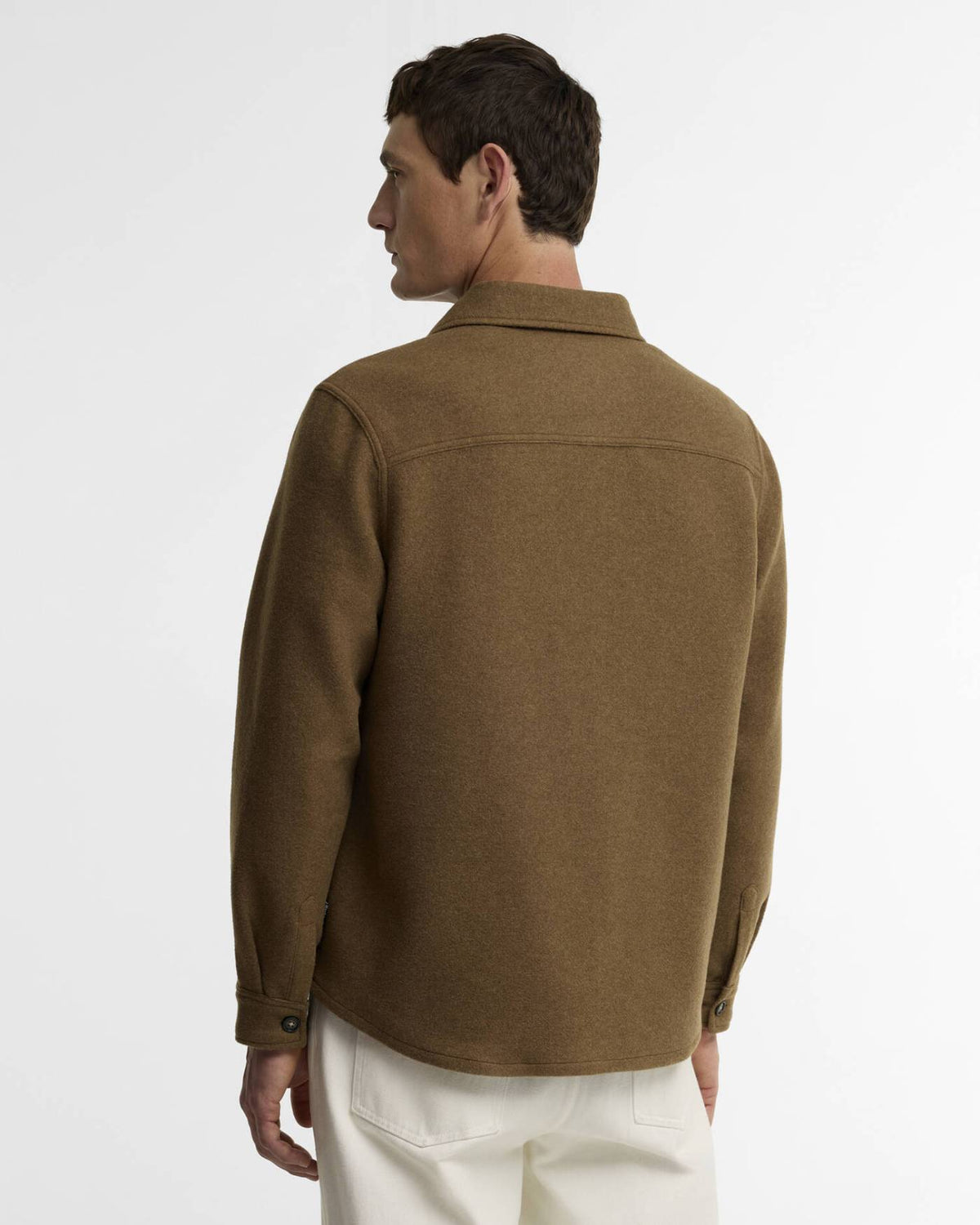 Barbour Marltown Tailored Overshirt - Herre - Sandstone
