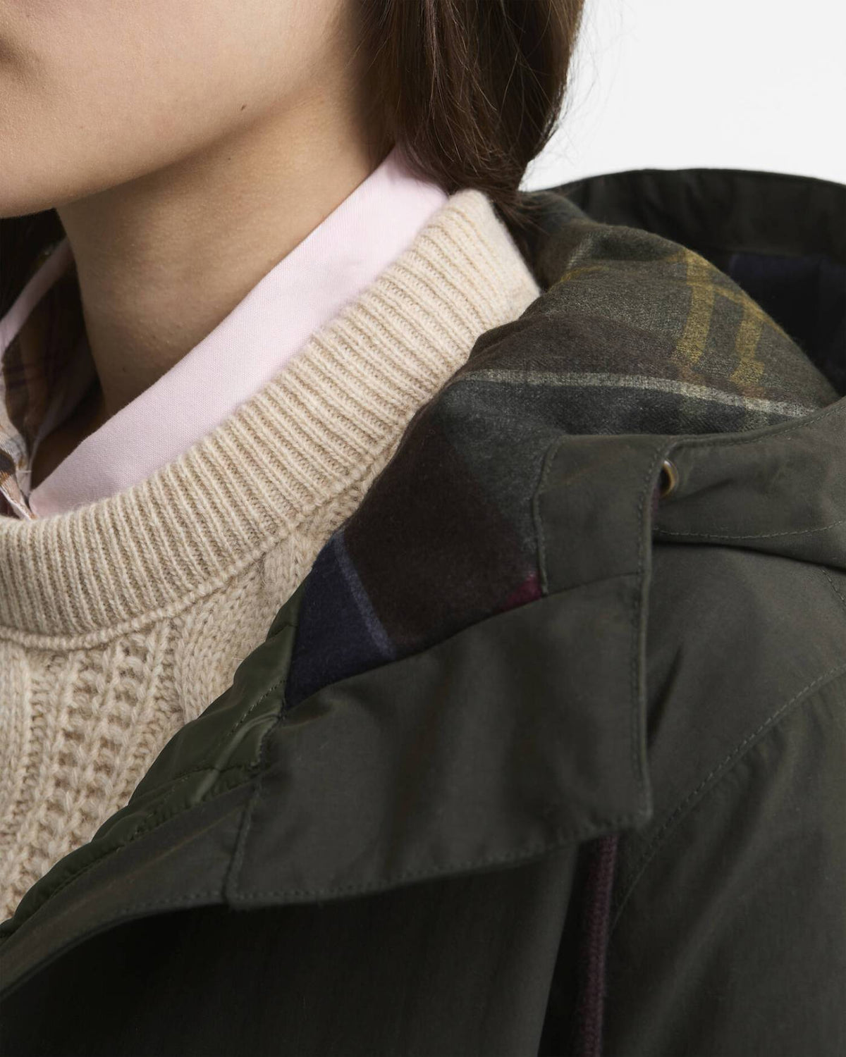 Barbour Matilde Waterproof Jakke - Dame - Sage Classic