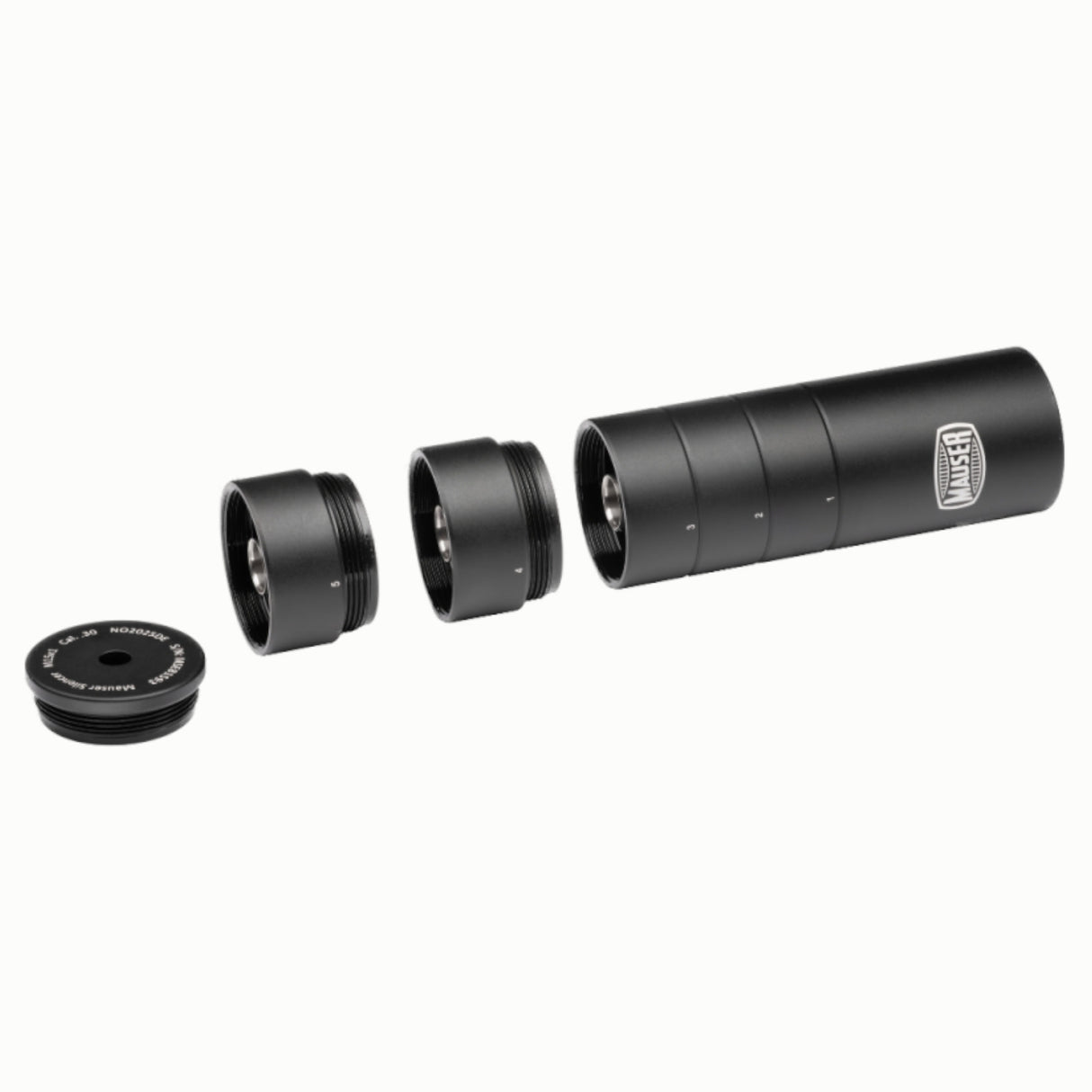 Mauser Modulær Lyddæmper - Aluminium