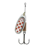 Mepps Aglia Decroree Spinner - Silver/Red Dots