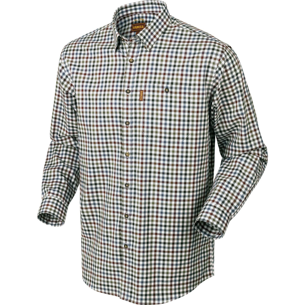 Härkila Milford skjorte - Herre - Burgundy Check