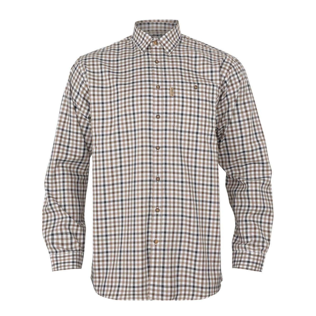 Härkila Milford Skjorte Herre - Blue/Beige Check