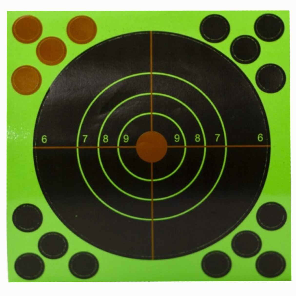 Mjoelner Hunting Selvmarkerende Skydeskiver - 14x14 cm - 10stk
