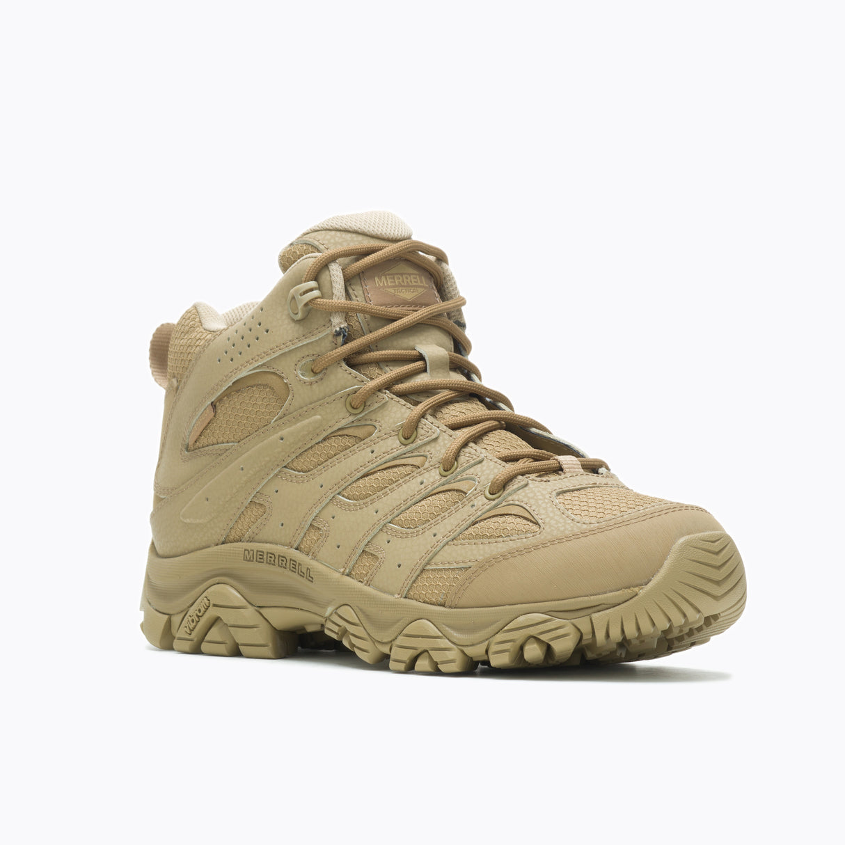 Merrell Moab 3 Mid Tactical WP - Vandrestøvle - Unisex - Dark Coyote