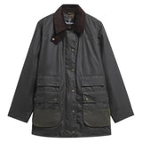 Barbour Modern Border Wax Jakke - Dame - Sage