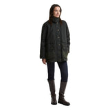 Barbour Modern Border Wax Jakke - Dame - Sage