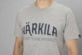 Härkila Modi Melange S/S T-Shirt - Herre - Light Grey Melange