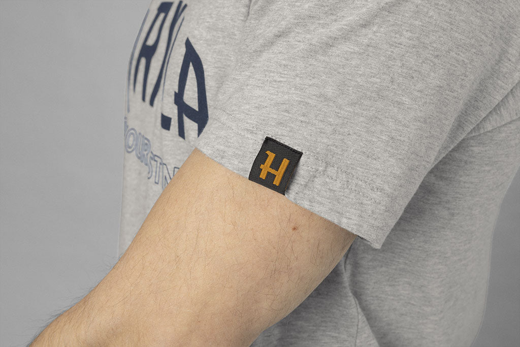 Härkila Modi Melange S/S T-Shirt - Herre - Light Grey Melange