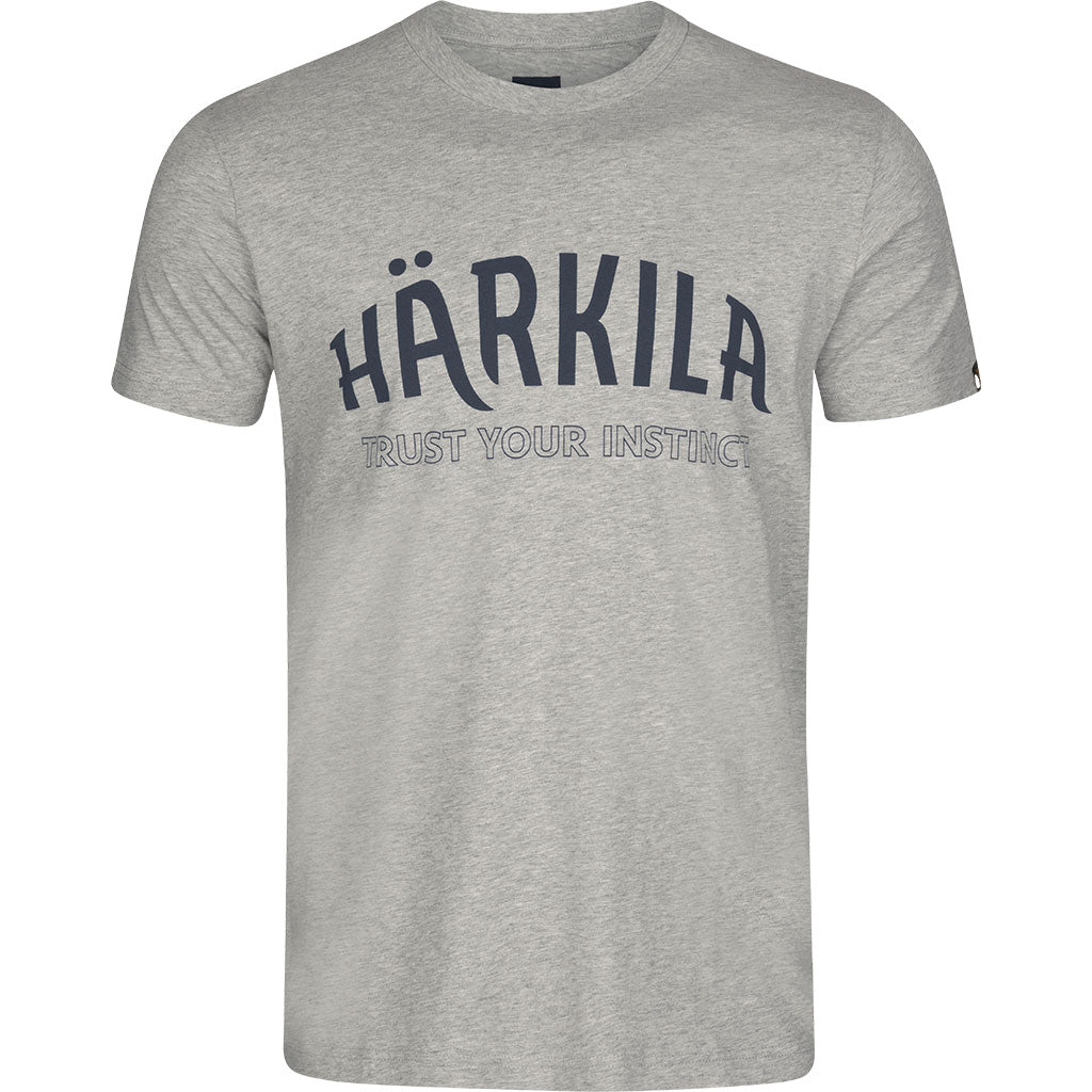 Härkila Modi Melange S/S T-Shirt - Herre - Light Grey Melange