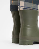 Barbour Mowbray Mid Gummistøvle - Dame - Olive/Ancient Tartan