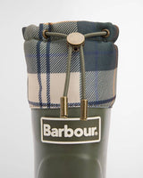Barbour Mowbray Mid Gummistøvle - Dame - Olive/Ancient Tartan