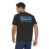 Patagonia M's P-6 Mission Organic T-shirt - Herre - Ink Black