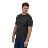 Patagonia M's P-6 Mission Organic T-shirt - Herre - Ink Black