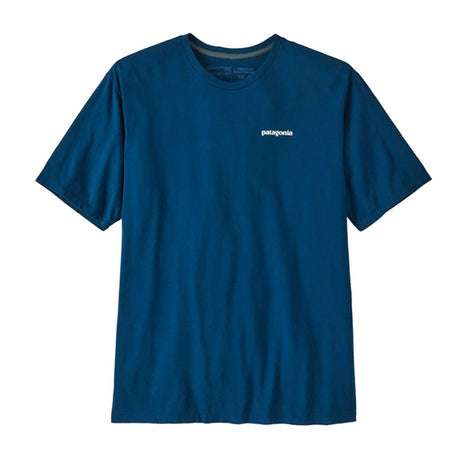 Patagonia M's P-6 Mission Organic T-shirt - Herre - Lagom Blue