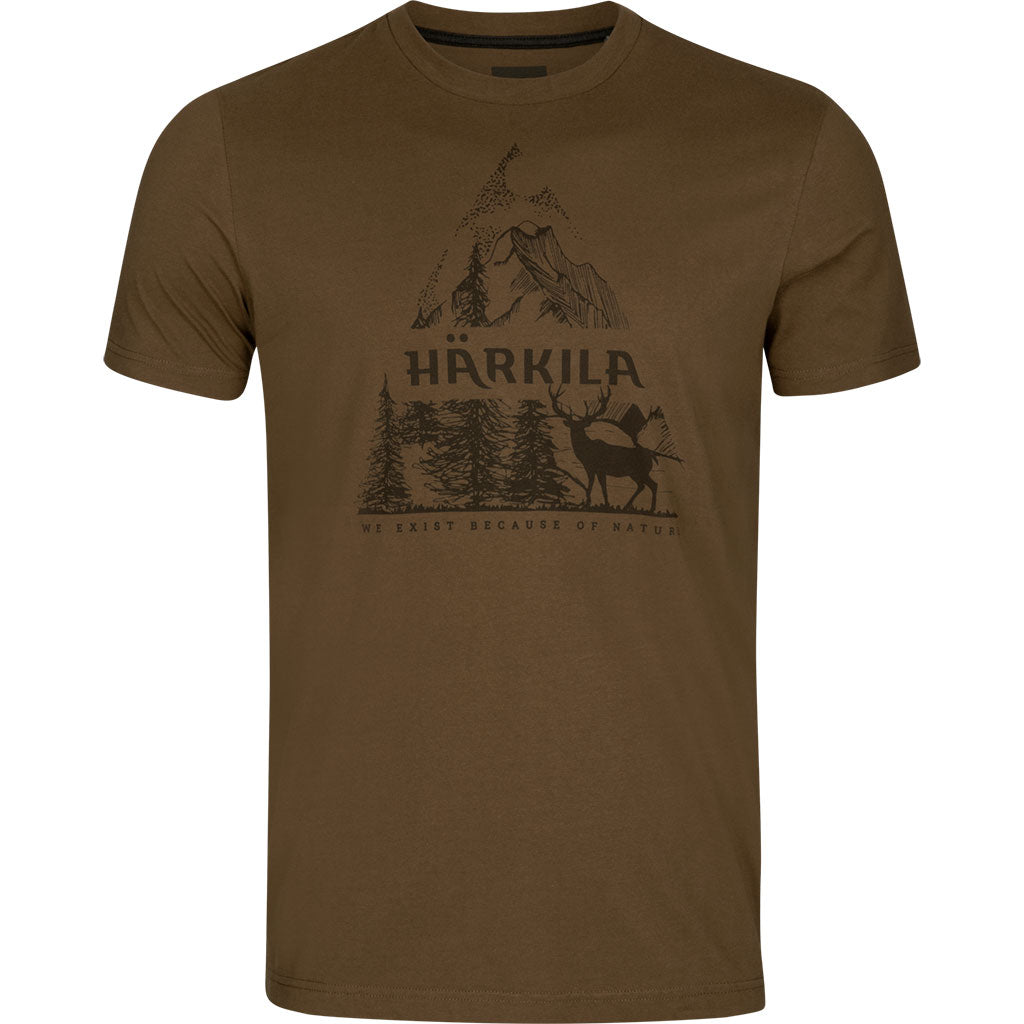 Härkila Nature S/S T-Shirt - Herre - Willow Green