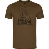 Härkila Nature S/S T-Shirt - Herre - Willow Green