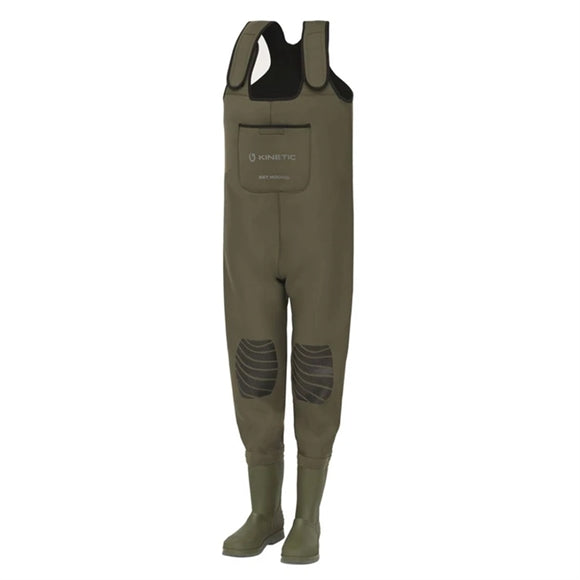 Kinetic Neogaiter Neopren Bootfoot Filtsål - Olive