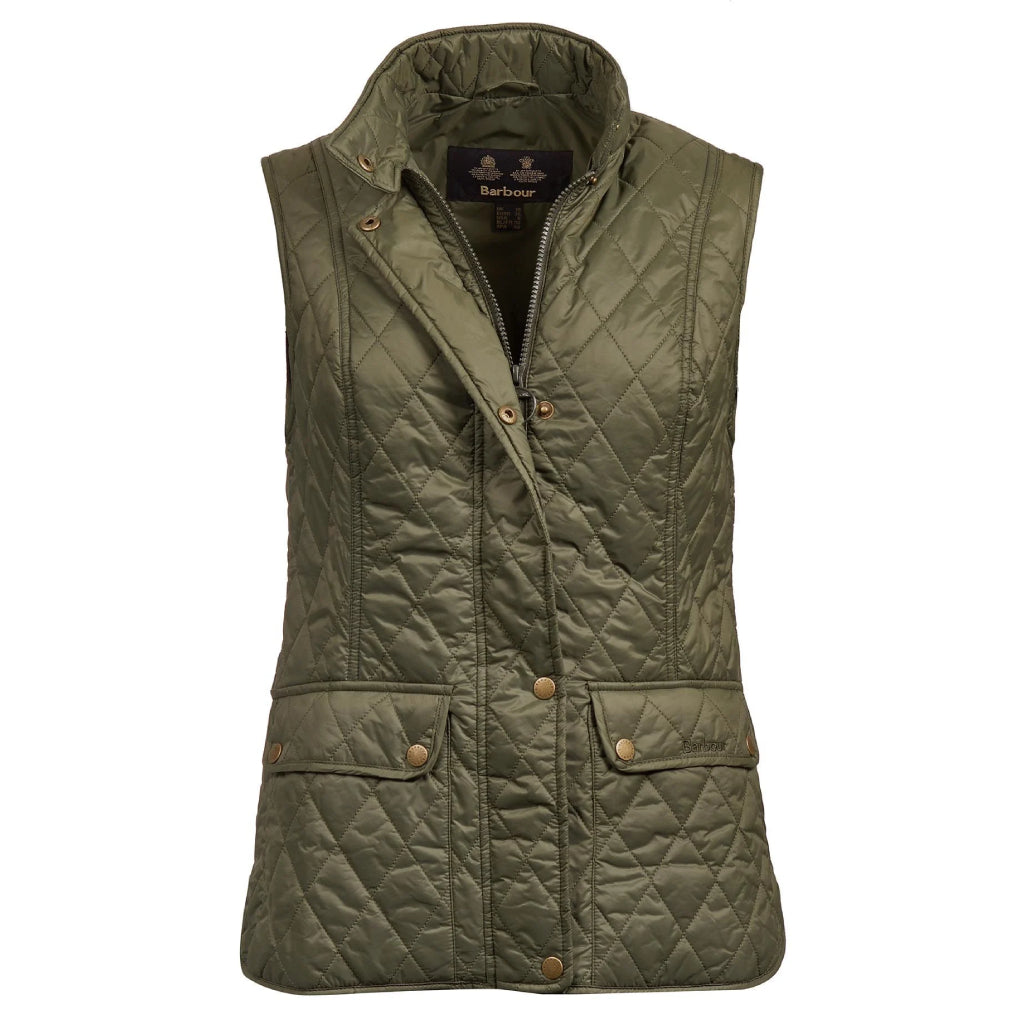 Barbour Otterburn Vest - Dame - Oliven