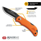 Outdoor Edge RazorMini Foldekniv 2-pak - 2.2" - Orange/Grøn