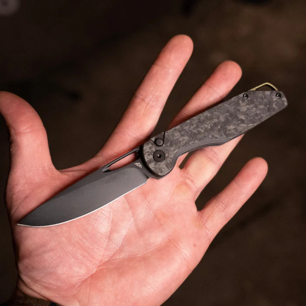 Outdoor Edge Kaytan Foldekniv - Solid Carbon