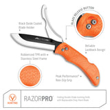 Outdoor Edge Razor Pro G Foldekniv - Sort