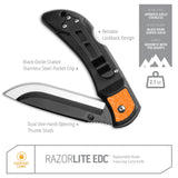 Outdoor Edge Razor EDC Foldekniv 2-pak - 3" - Orange/Blå