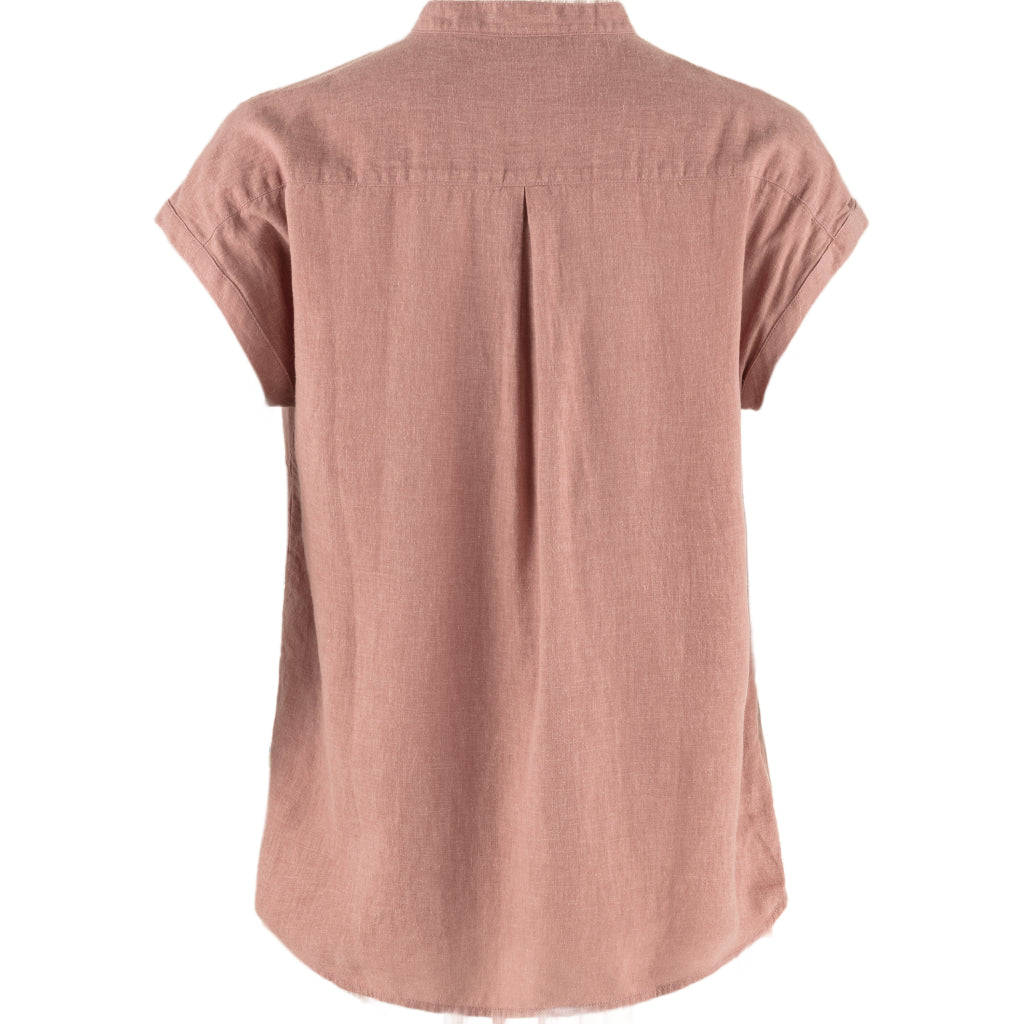 Fjällräven Övik Hemp Shirt SS W - Dameskjorte - Dusty Rose