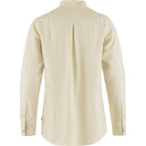 Fjällräven Övik Hemp Shirt LS W - Dameskjorte - Chalk White