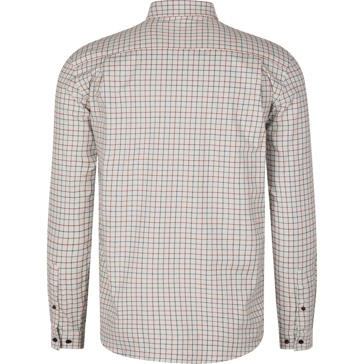 Seeland Oxford Skydeskjorte - Herre - Grape Leaf/Terracotta Check