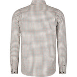 Seeland Oxford Skydeskjorte - Herre - Grape Leaf/Terracotta Check