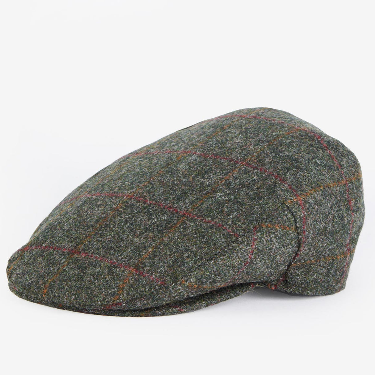 Barbour Crief Flat Cap - Olive