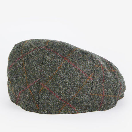 Barbour Crief Flat Cap - Olive