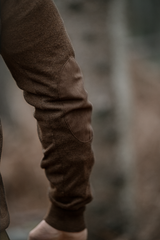 Seeland Pine Half Zip Sweater - Herre - Dark Brown
