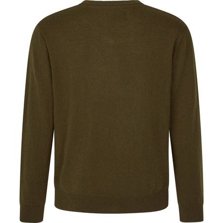 Seeland Pine V-Neck Pullover - Herre - Light Pine