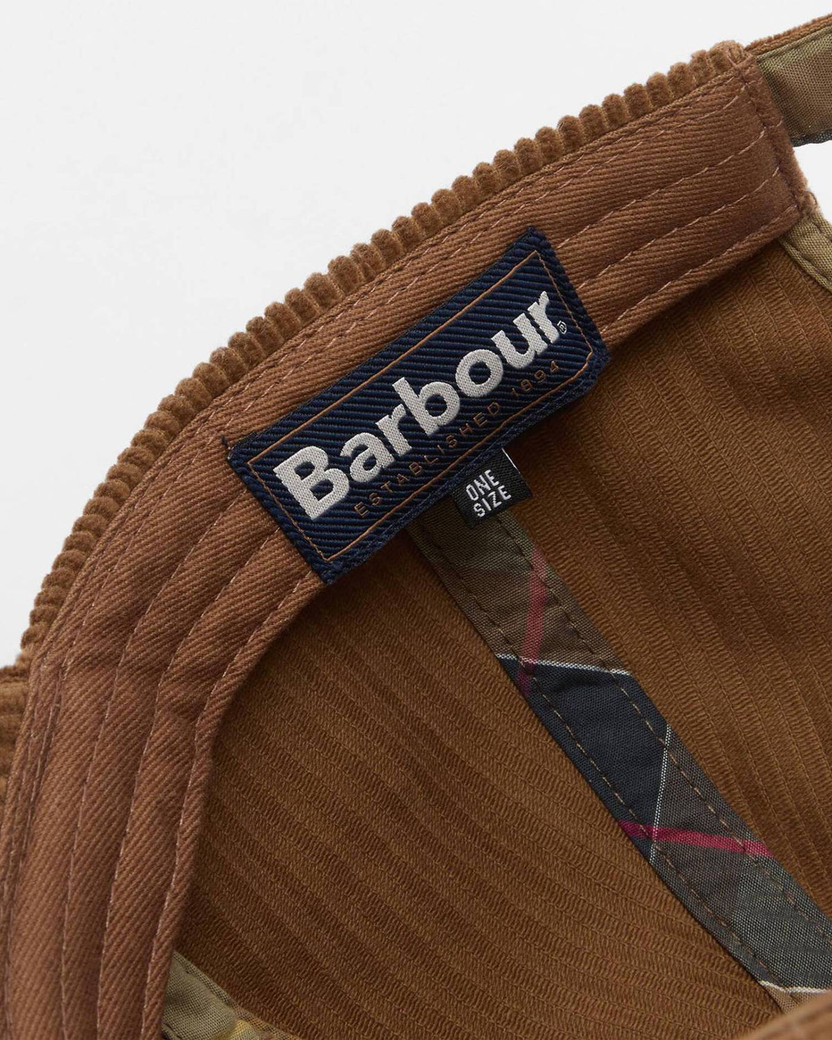 Barbour Preston Cord Kasket - One Size - Beige