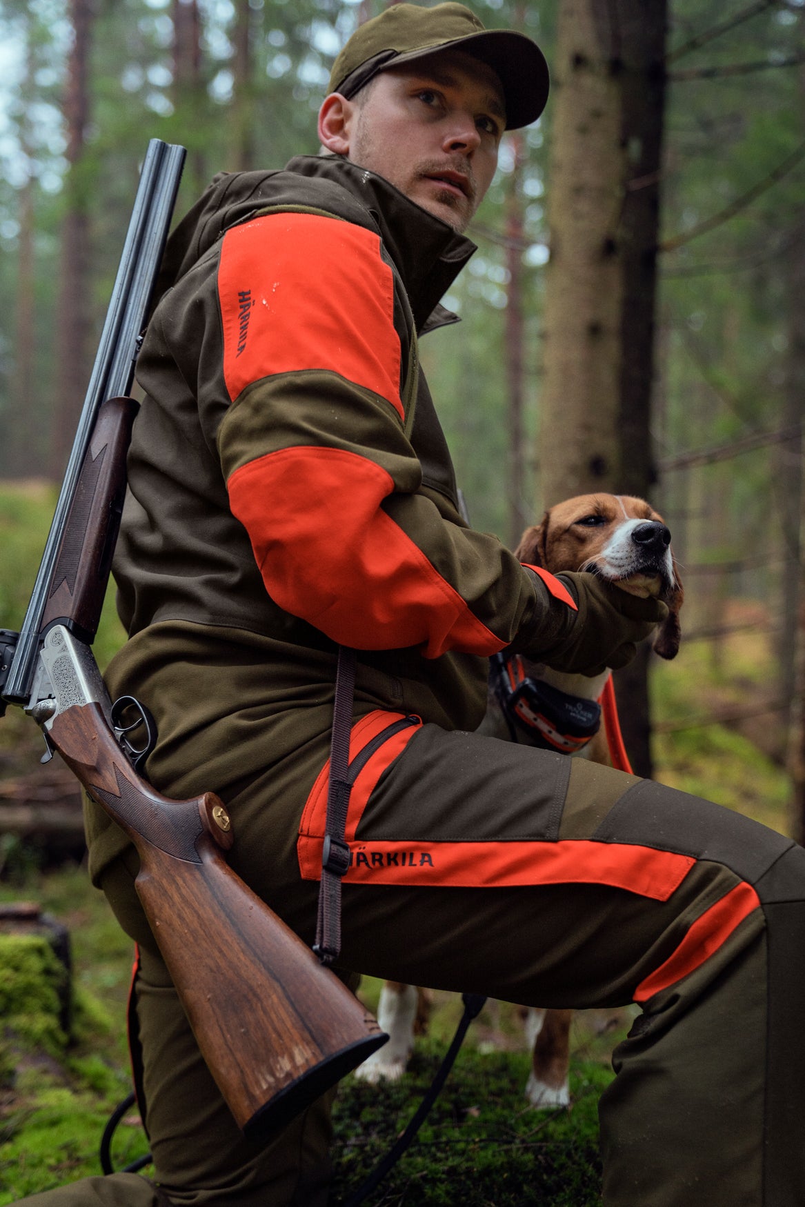 Härkila Pro Hunter Dog Keeper GTX Bukser - Herre - Willow Green/Orange