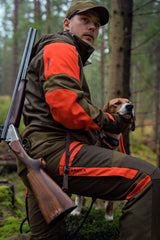 Härkila Pro Hunter Dog Keeper GTX Bukser - Herre - Willow Green/Orange