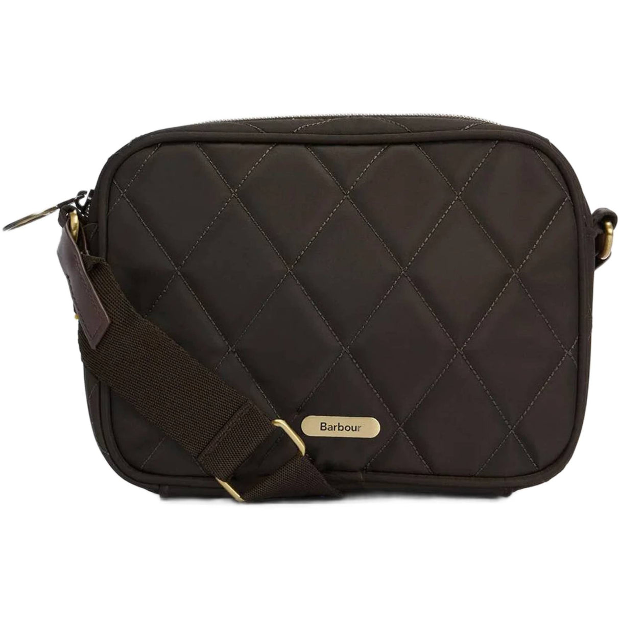 Barbour Quilted Crossbody Taske - Dame - Olive