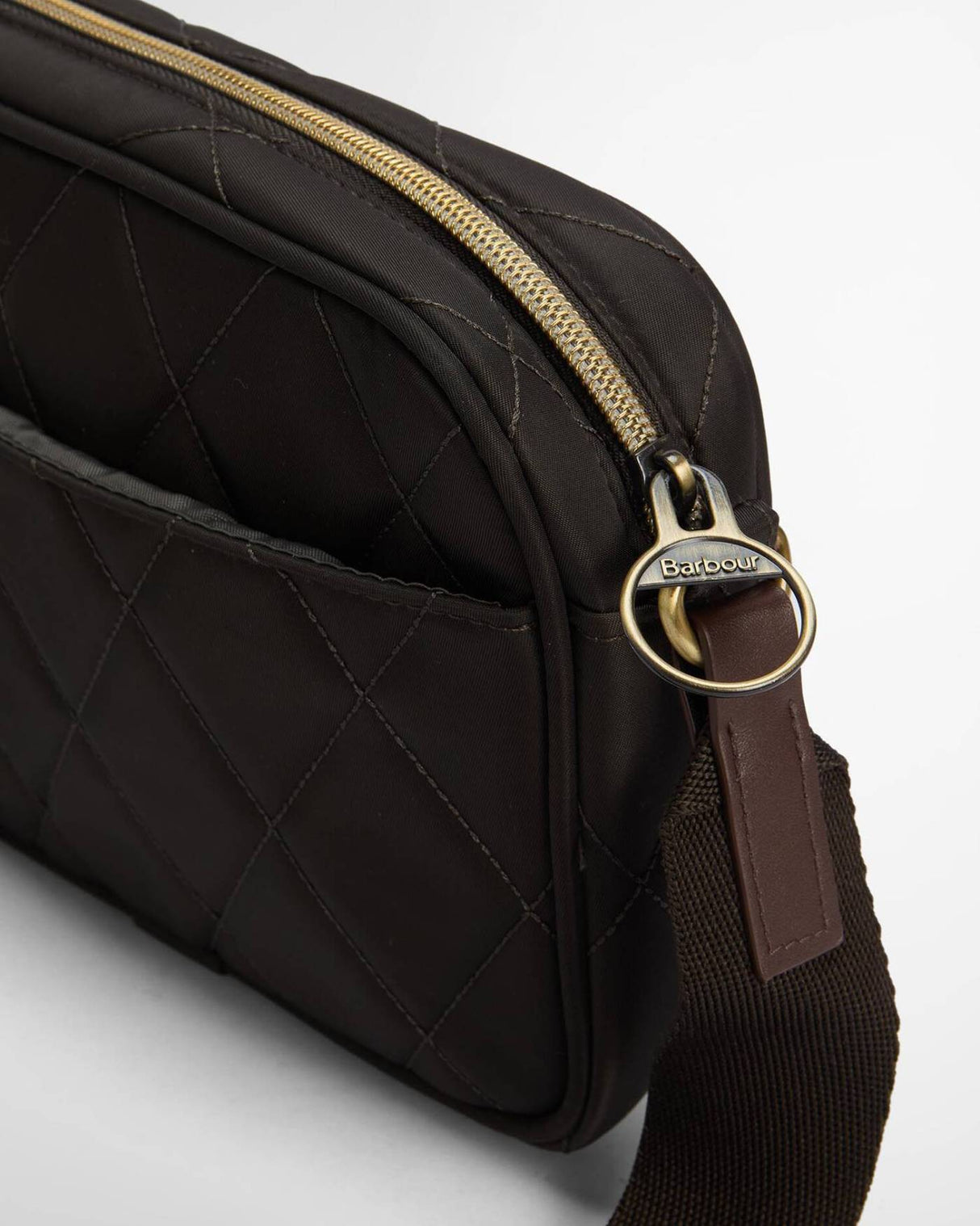 Barbour Quilted Crossbody Taske - Dame - Olive