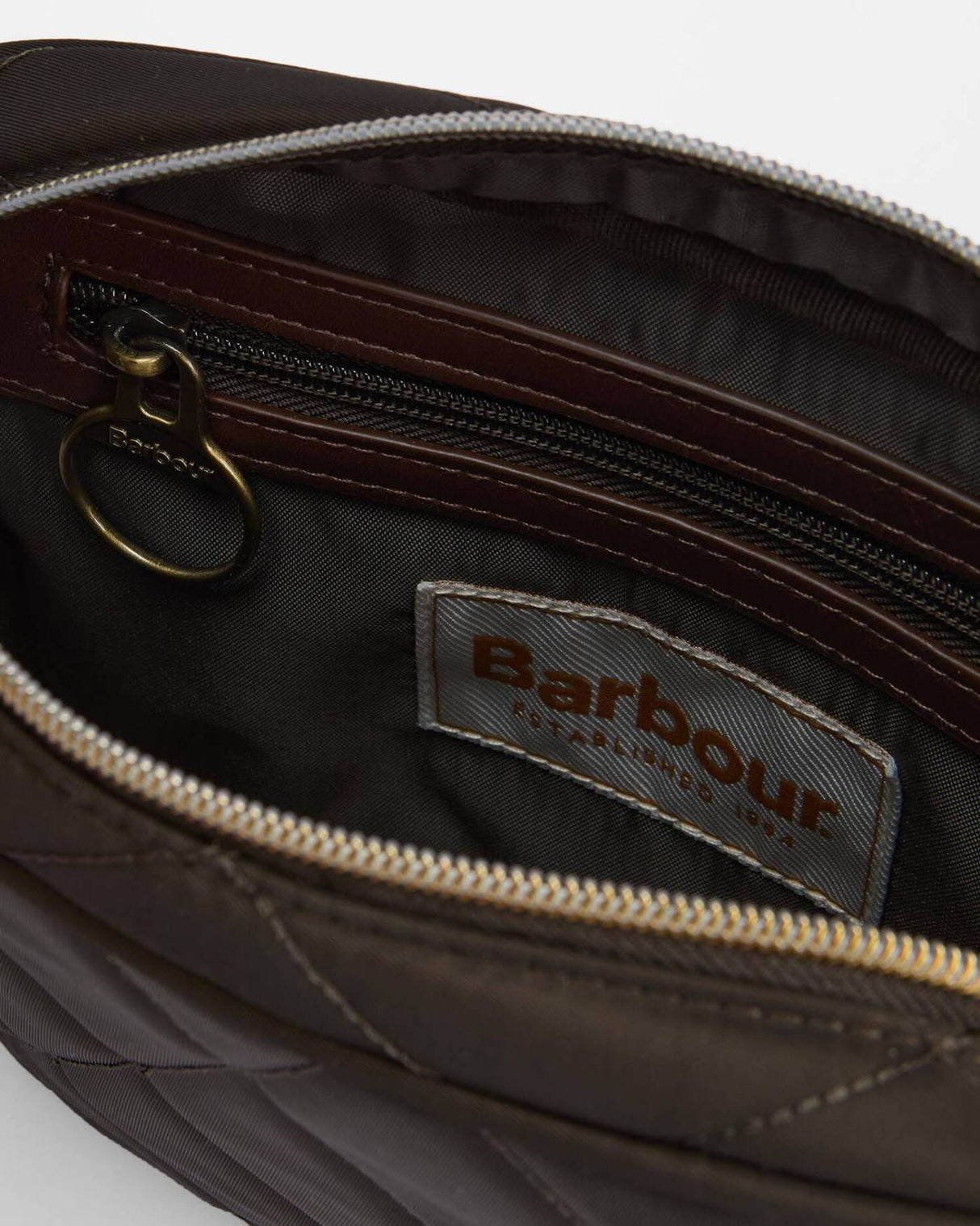 Barbour Quilted Crossbody Taske - Dame - Olive