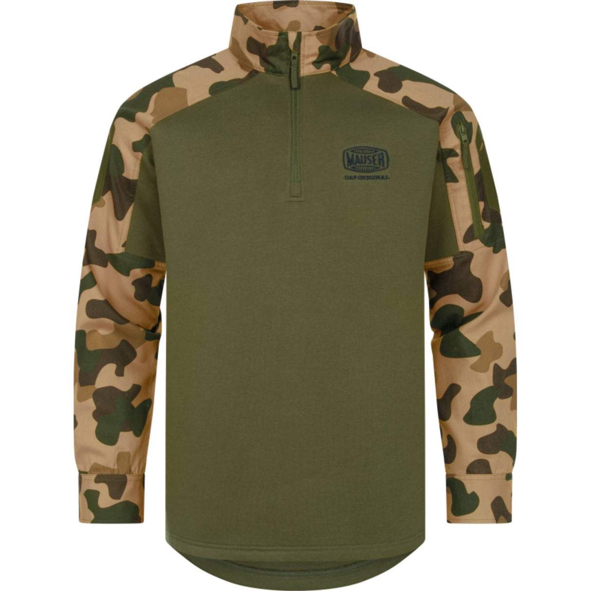 Mauser Range Sweater Pullover - Herre - Dull Olive/Mauser Camo