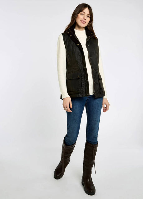 Dubarry Rathsallagh Vest - Dame - Verdigris