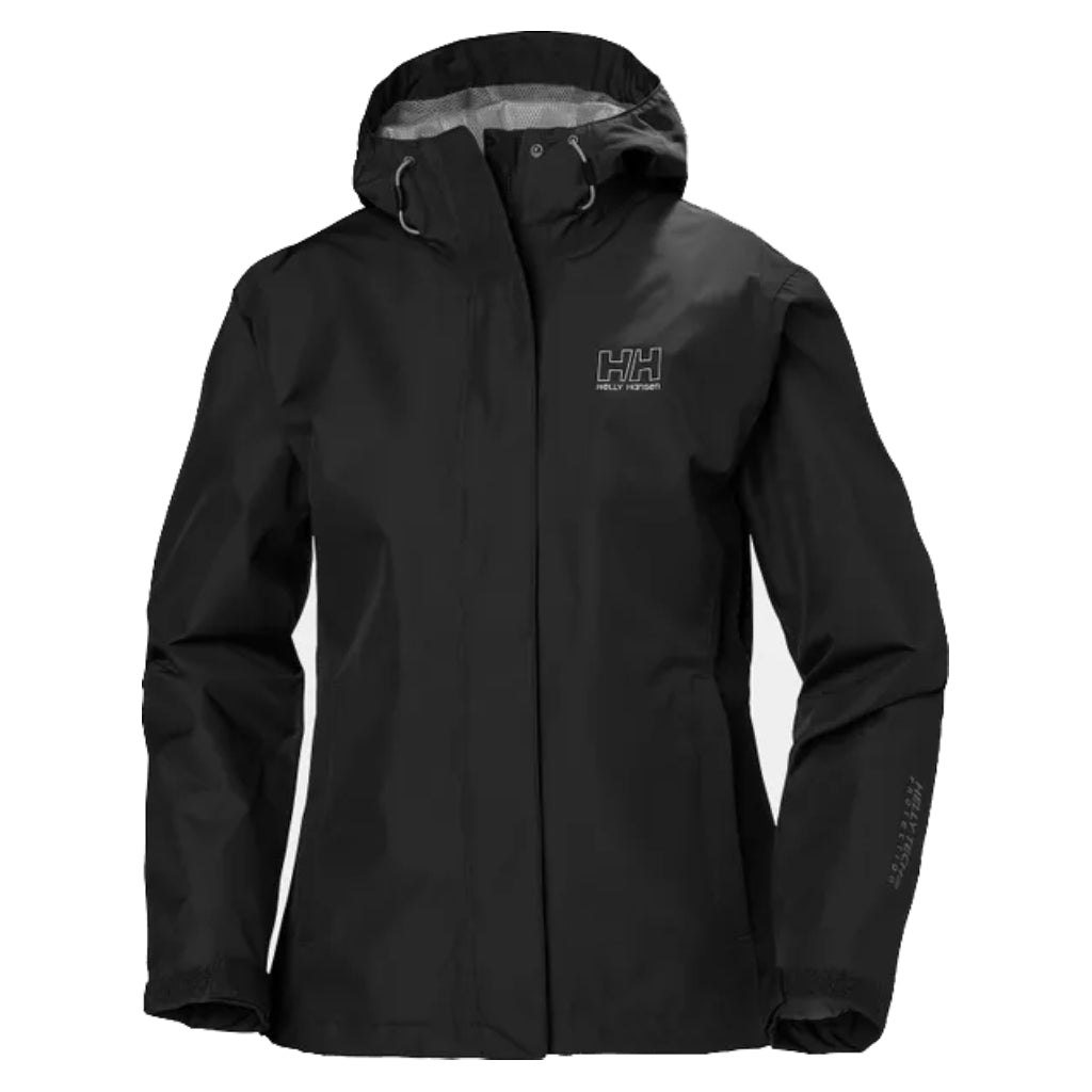 Helly Hansen Seven J Regnjakke - Dame - Sort