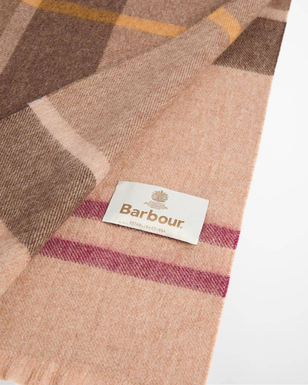 Barbour Rosefield Tartan Halstørklæde - Dame - Muted Tartan